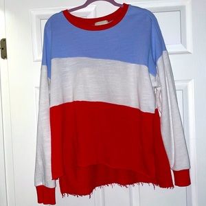 Red White & Blue Sweater